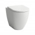 Laufen Pro X miska WC stojąca Silent Flush krótka spłukiwanie wirowe biała H8238610000001