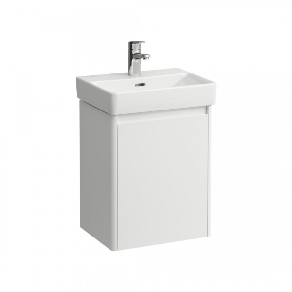 Laufen Base 2.0 szafka podumywalkowa 42 cm wisząca lewa biały połysk H4112211082611