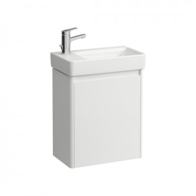 Laufen Base 2.0 szafka podumywalkowa 45,7 cm wisząca lewa biały mat H4112311082601