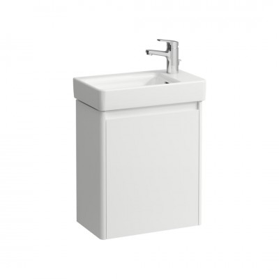 Laufen Base 2.0 szafka podumywalkowa 45,7 cm wisząca prawa biały mat H4112321082601