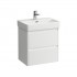 Laufen Base 2.0 szafka podumywalkowa 55x36 cm wisząca lewa biały mat H4112521082601