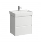 Laufen Base 2.0 szafka podumywalkowa 55x36 cm wisząca lewa biały mat H4112521082601