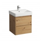 Laufen Base 2.0 szafka podumywalkowa 52x44,5 cm wisząca dziki dąb H4112421082671