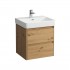 Laufen Base 2.0 szafka podumywalkowa 52x44,5 cm wisząca dziki dąb H4112421082671