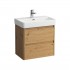 Laufen Base 2.0 szafka podumywalkowa 57x36 cm wisząca dziki dąb H4112621082671