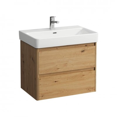 Laufen Base 2.0 szafka podumywalkowa 67x44,5 cm wisząca dziki dąb H4112921082671