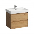 Laufen Base 2.0 szafka podumywalkowa 67x44,5 cm wisząca dziki dąb H4112921082671