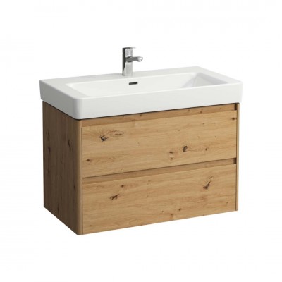 Laufen Base 2.0 szafka podumywalkowa 82x44,5 cm wisząca dziki dąb H4113021082671