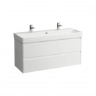 Laufen Base 2.0 szafka podumywalkowa 117x44,5 cm wisząca biały mat H4113221082601