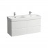 Laufen Base 2.0 szafka podumywalkowa 117x44,5 cm wisząca biały mat H4113241082601