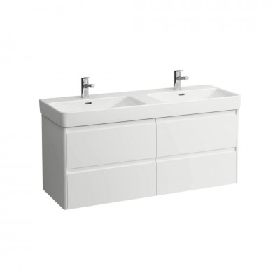 Laufen Base 2.0 szafka podumywalkowa 127x44,5 cm wisząca biały mat H4113341082601