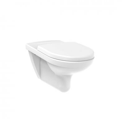 Roca Access Dostępna Łazienka miska WC wisząca Rimless biała Supraglaze® A346239S00