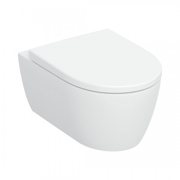 Geberit iCon miska WC wisząca TurboFlush spłukiwanie wirowe z deską wolnoopadającą biała 503.045.00.1