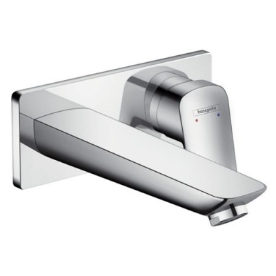 Hansgrohe Logis bateria umywalkowa podtynkowa 2-otworowa wylewka 195 mm