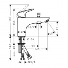 Hansgrohe Logis bateria wannowo-prysznicowa 71312000