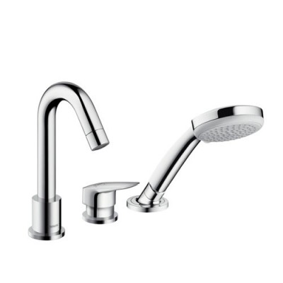 Hansgrohe Logis bateria wannowa 3-otworowa montaż brzeg wanny 71310000