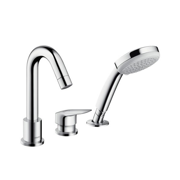 Hansgrohe Logis bateria wannowa 3-otworowa montaż brzeg wanny 71313000