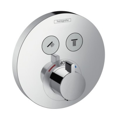 Hansgrohe bateria termostatyczna ShowerSelect S podtynkowa dla 2 odbiornika