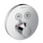 Hansgrohe bateria termostatyczna ShowerSelect S podtynkowa dla 2 odbiornika