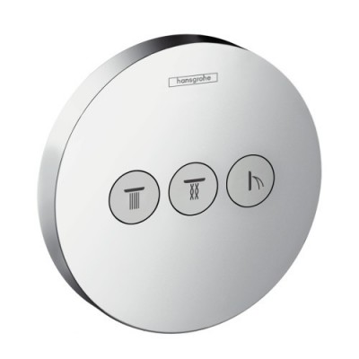 Hansgrohe zawór odcinający ShowerSelect S, podtynkowy dla 3 odbiorników