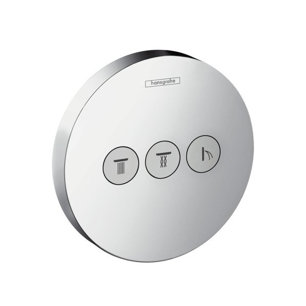 Hansgrohe zawór odcinający ShowerSelect S, podtynkowy dla 3 odbiorników