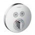 Hansgrohe bateria ShowerSelect S podtynkowa dla 2 odbiorników