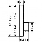 Hansgrohe bateria ShowerSelect S podtynkowa dla 2 odbiorników