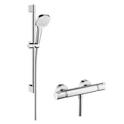 Hansgrohe zestaw prysznicowy Croma Select E Vario/Ecostat Combi 0,65 m lub 0,90 m 27081400