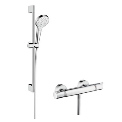 Hansgrohe zestaw prysznicowy Croma Select E Vario/Ecostat Combi 0,65 m lub 0,90 m 27013400