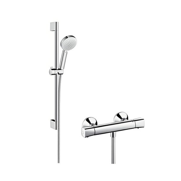 Hansgrohe zestaw prysznicowy Crometta 100 Vario/Ecostat Combi 0,65 m lub 0,90 m 27030400