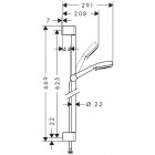 Hansgrohe Crometta 100 Multi zestaw natryskowy 0,65 m lub 0,90 m
