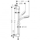 Hansgrohe Crometta 100 Multi zestaw natryskowy 0,65 m lub 0,90 m