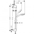 Hansgrohe Crometta 100 1jet zestaw natryskowy 0,65 m lub 0,90 m