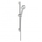 Hansgrohe Crometta 100 1jet zestaw natryskowy 0,65 m lub 0,90 m EcoSmart 9l/min.