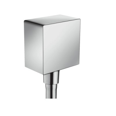 Hansgrohe Fixfit Square przyłącze węża z zaworem zwrotnym