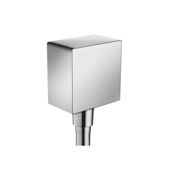 Hansgrohe Fixfit Square przyłącze węża z zaworem zwrotnym