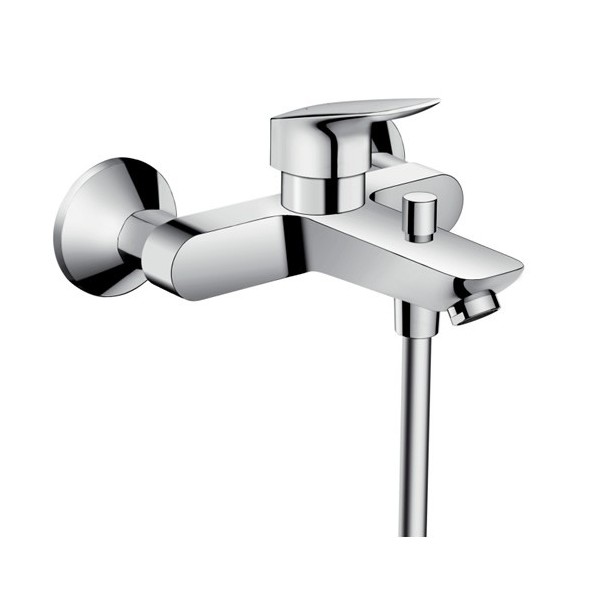 Hansgrohe Logis bateria wannowa ścienna mieszacz ceramiczny z 2 zakresami przepływu