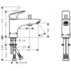Hansgrohe Logis bateria wannowo-prysznicowa 71315000