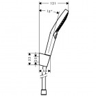Hansgrohe Raindance Select S 120 zestaw natryskowy 1,6 m 26721000