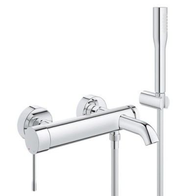 Grohe Essence New bateria wannowa z zestawem prysznicowym 33628001
