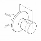 Kludi Balance przełącznik dwukierunkowy 528470575