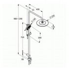 Kludi Freshline Dual Shower System 670900500