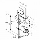 Kludi E2 bateria umywalkowa