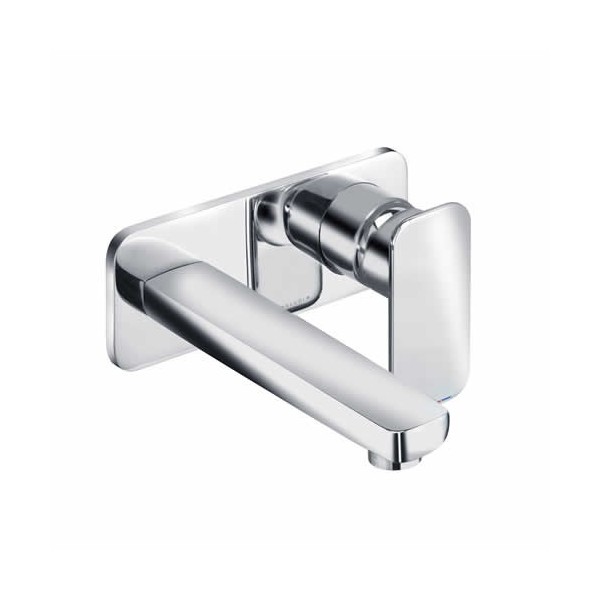 Kludi E2 bateria umywalkowa ścienna wylewka 180 mm