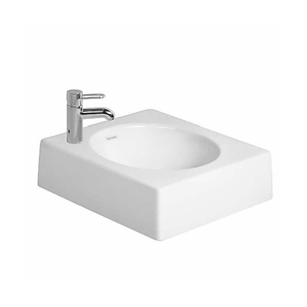 Duravit Architec umywalka nablatowa 450x450 mm otwór na baterię z lewej strony