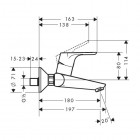 Hansgrohe Focus bateria umywalkowa 31923000