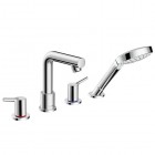 Hansgrohe Talis S bateria wannowa 4-otworowa 72419000