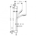 Hansgrohe Croma Select S Vario zestaw natryskowy 0,65m 26566400