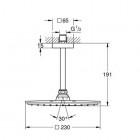 Grohe Rainshower Allure 230 deszczownica z ramieniem sufitowym 26065000