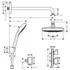 Hansgrohe zestaw prysznicowy Croma Select S 27295000
